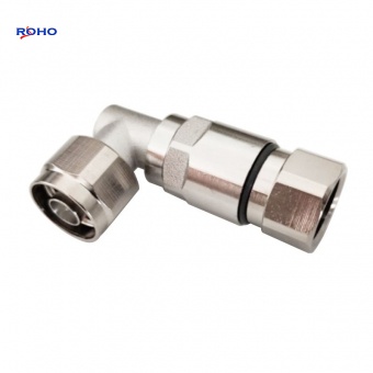 N Male Right Angle Clamp Connector for 1/2 Superflexible Cable