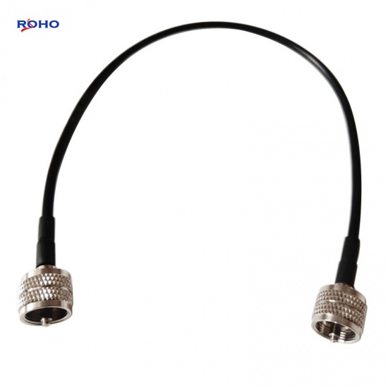 UHF Male to UHF Male LMR195 Cable Assembly