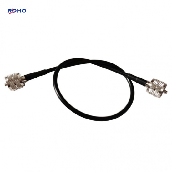 UHF Male to UHF Male LMR195 Cable Assembly