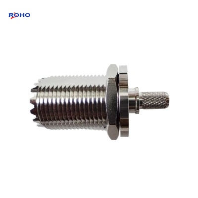 UHF Female Crimp Connector for LMR195 Cable