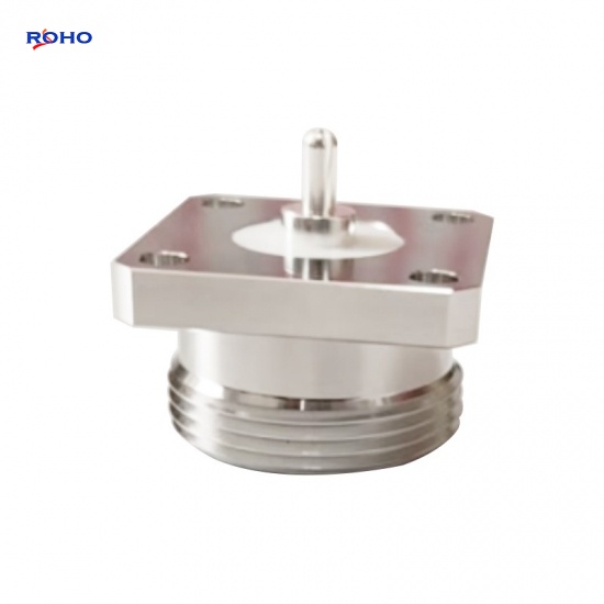 7/16 DIN Female 4 Hole Flange RF Coaxial Connector