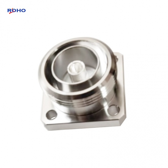 7/16 DIN Female 4 Hole Flange RF Coaxial Connector
