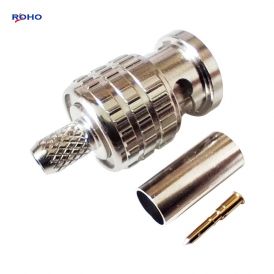 BNC Male Crimp Connector for L-3CFB Cable