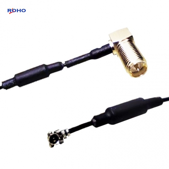 RP SMA Female Right Angle to UFL Cable Assembly