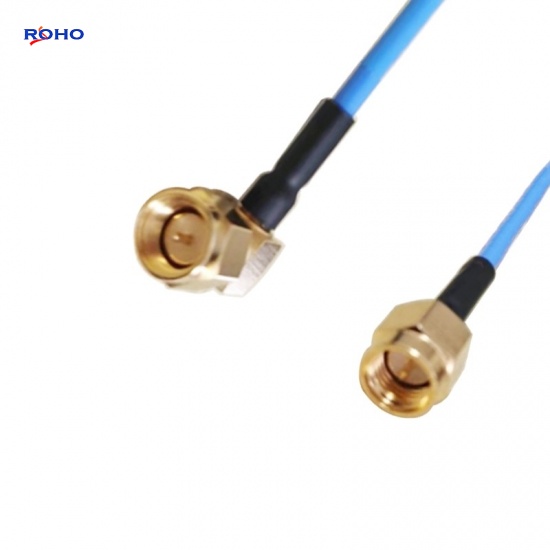 SMA Male Right Angle to SMA Male Cable Assembly