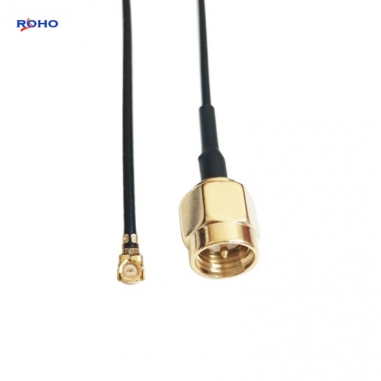 UFL to SMA Male Cable Assembly with 1.37mm Cable