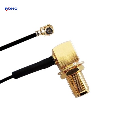SMA Female Right Angle to UFL Cable Assembly