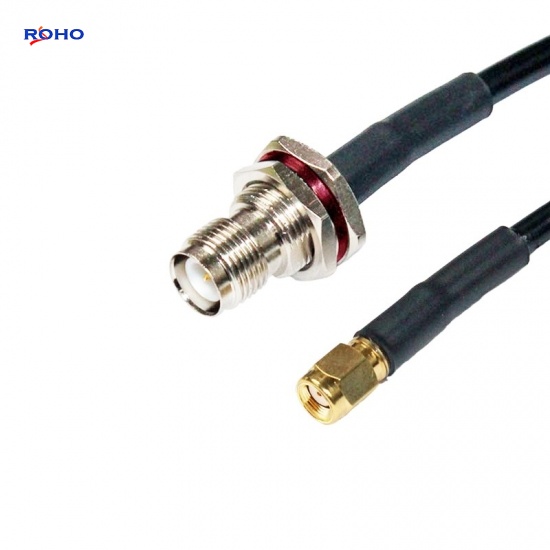 RP TNC Female to RP SMA Male Right Angle Cable Assembly