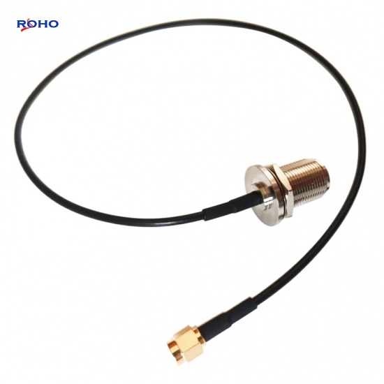 N Female to RP SMA Male LMR100 Cable Assembly