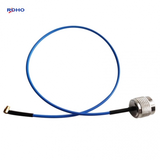 SMP Female Right Angle to N Male Cable Assembly