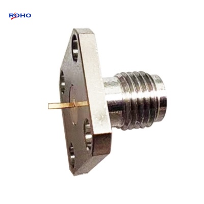 SMA Female 4 Hole Flange RF Connector