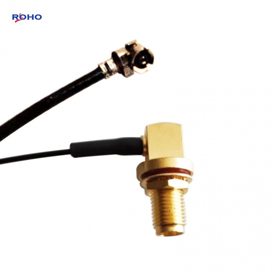 SMA Female Right Angle to UFL Cable Assembly