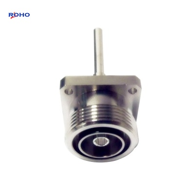 7/16 DIN Female 4 Hole Flange Connector