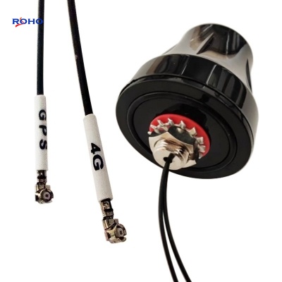 GPS 4G 2 in 1 Combo Antenna with UFL Connector 1.37 Cable