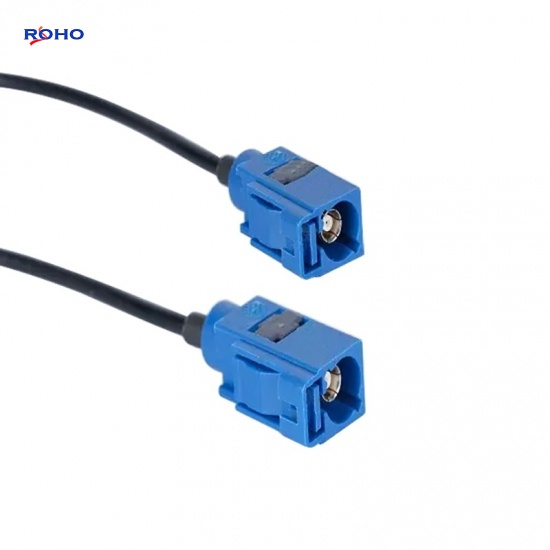 Fakra Jack to Fakra Jack with RG174 Cable Assembly
