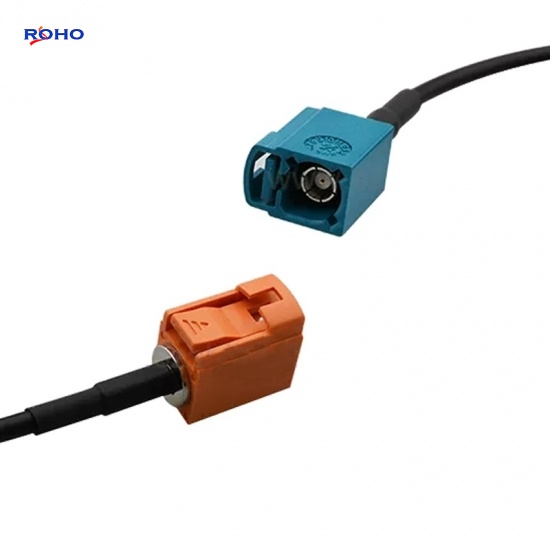 Fakra Jack to Fakra Jack with 1.37mm Cable Assembly