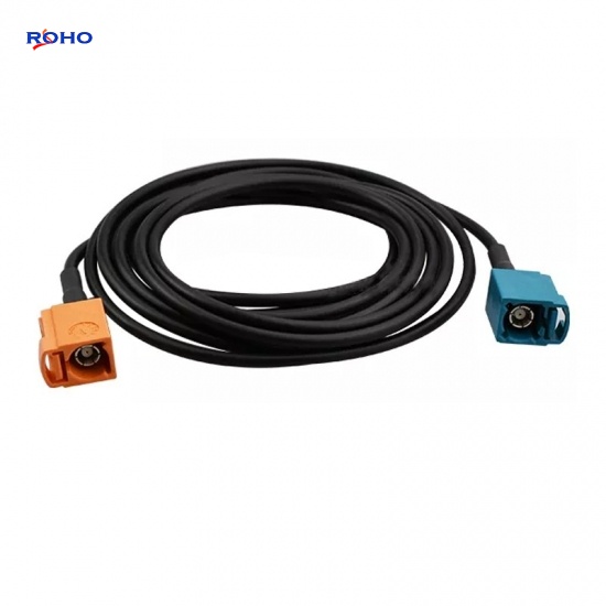 Fakra Jack to Fakra Jack with 1.37mm Cable Assembly