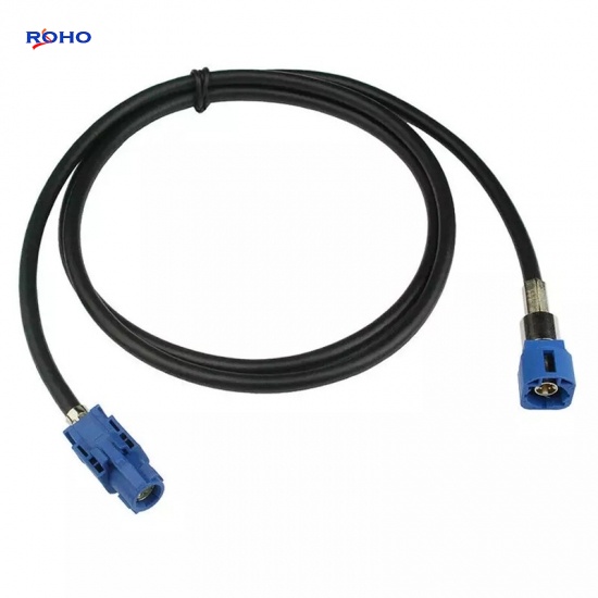 Fakra HSD C Jack to Fakra HSD C Jack Cable Assembly