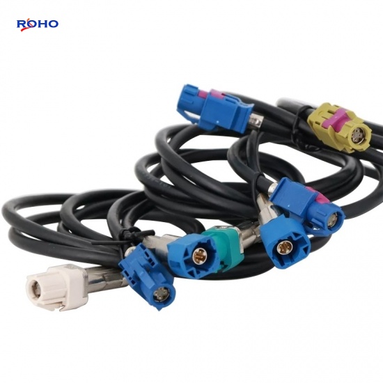 Fakra HSD C Jack to Fakra HSD C Jack Cable Assembly