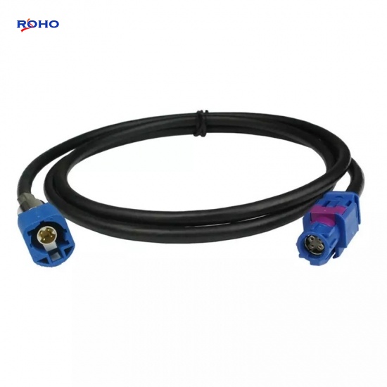 Fakra HSD C Jack to Fakra HSD C Jack Cable Assembly