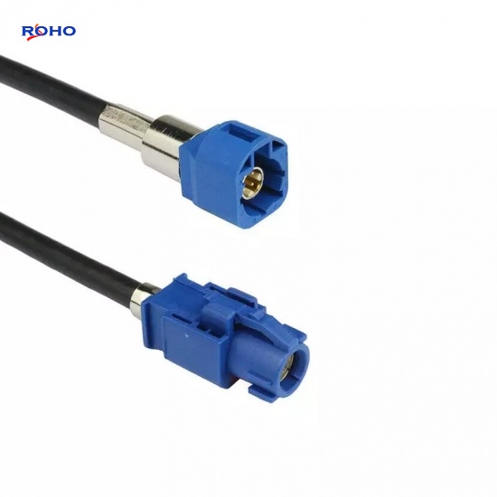 Fakra HSD C Jack to Fakra HSD C Jack Cable Assembly