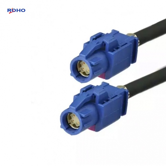 Fakra HSD C Jack to Fakra HSD C Jack Cable Assembly