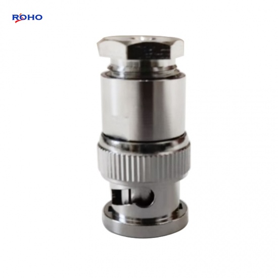 BNC Male Clamp Connector for RG174 Cable