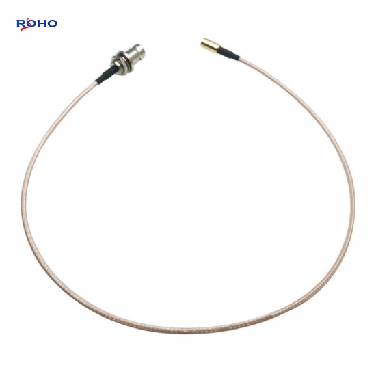 BNC Female to SMB Plug Cable Assembly with RG316 Cable