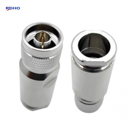 N Type Male Clamp Connector for LMR600 Cable