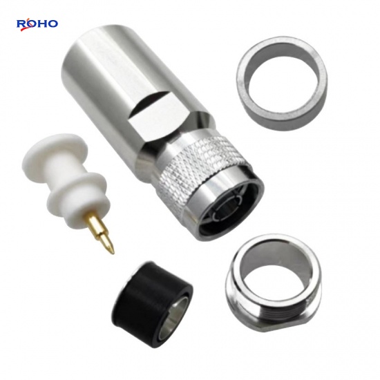 N Type Male Clamp Connector for LMR600 Cable
