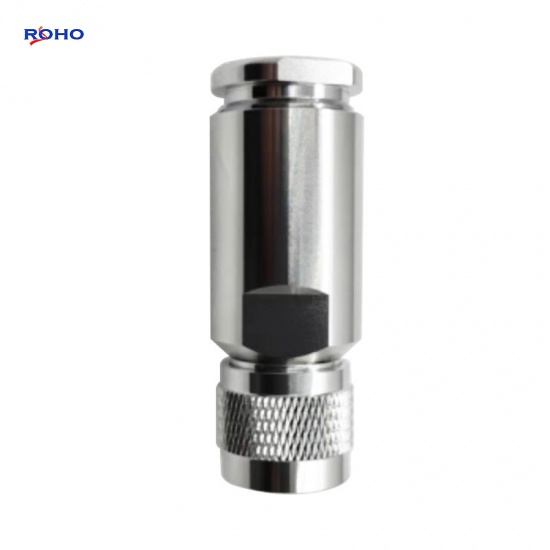 N Type Male Clamp Connector for LMR600 Cable