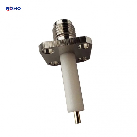 SMA Female 4 Hole Flange RF Connector