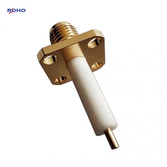 SMA Female 4 Hole Flange RF Connector