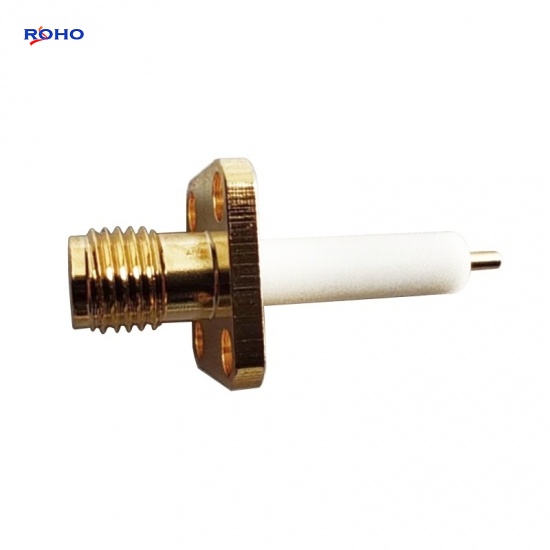 SMA Female 4 Hole Flange RF Connector
