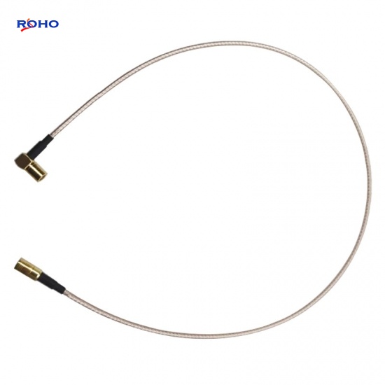 SMB Plug to SMB Plug Right Angle Cable Assembly