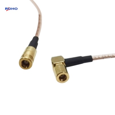 SMB Plug to SMB Plug Right Angle Cable Assembly