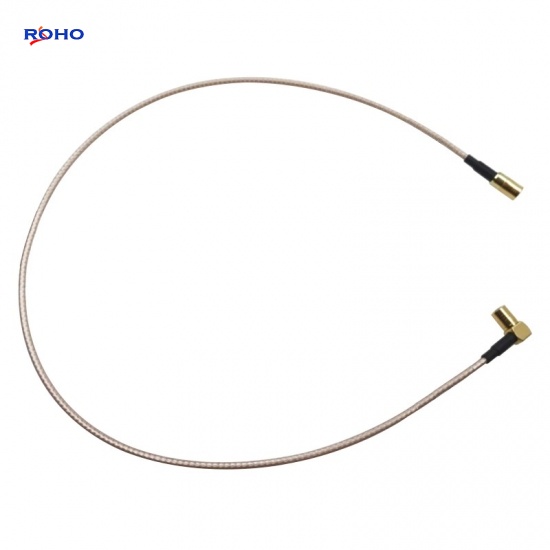 SMB Plug to SMB Plug Right Angle Cable Assembly