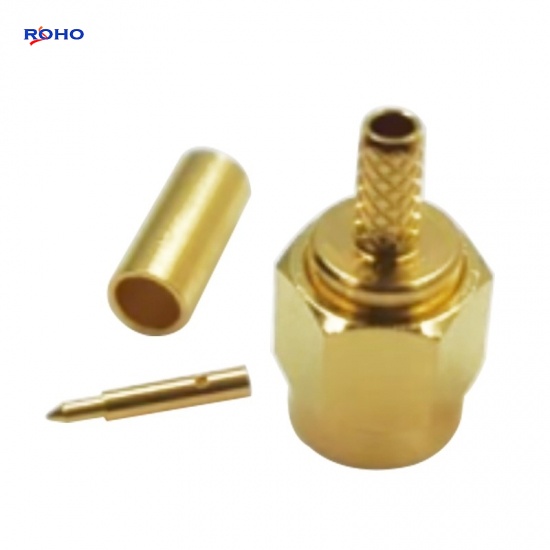 SMA Male Crimp Connector for RG316 Cable