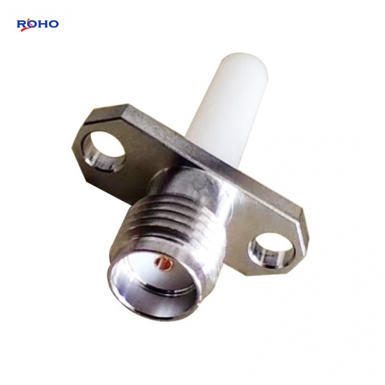 SMA Female 2 Hole Flange RF Coaxial Connector