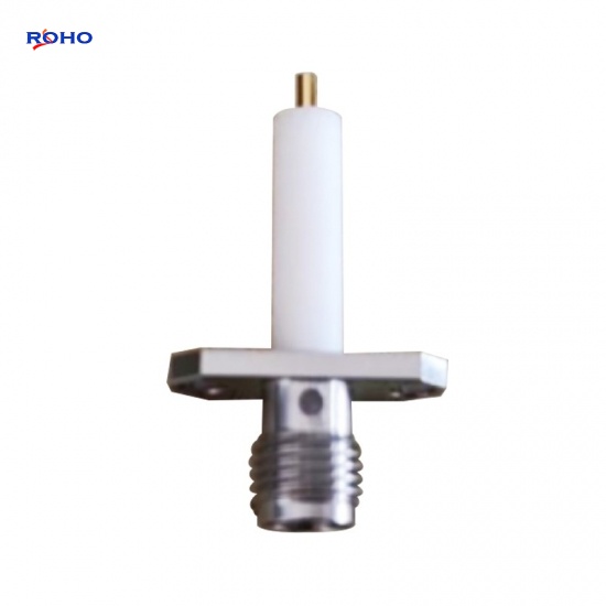 SMA Female 2 Hole Flange RF Coaxial Connector