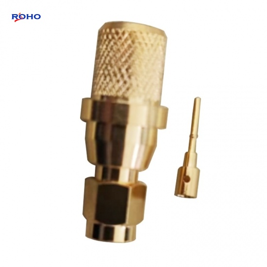 RP SMA Male Connector for RG214 Cable