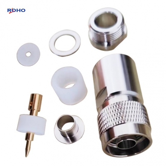 N Type Male Clamp Coaxial Connector