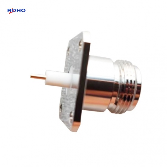 N Type Female Solder RF Coaxial Connector