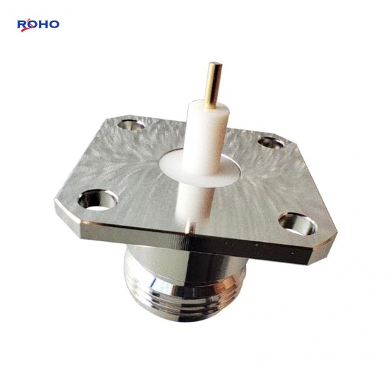 N Type Female Solder RF Coaxial Connector