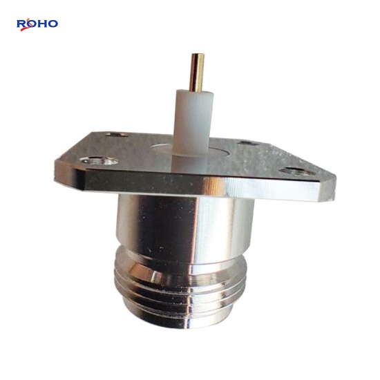 N Type Female Solder RF Coaxial Connector