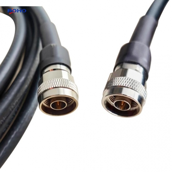 N Male to N Male Cable assembly with CNT-400-FR Cable