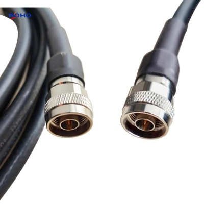 N Male to N Male Cable assembly with CNT-400-FR Cable