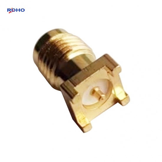SMA Female Surface Mount Connector for PCB