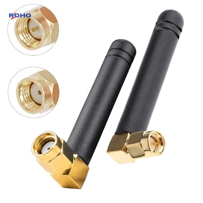 SMA Connector GPRS GSM Folded Rubber Antenna