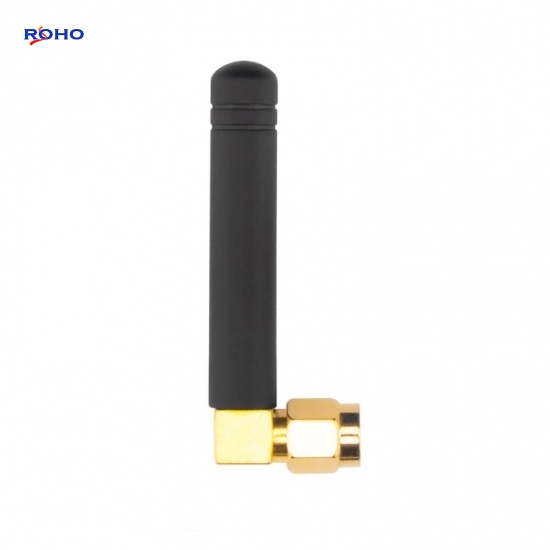 SMA Connector GPRS GSM Folded Rubber Antenna